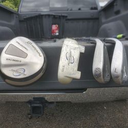 Purespin Golf Clubs Diamond Face Driver And Wedges