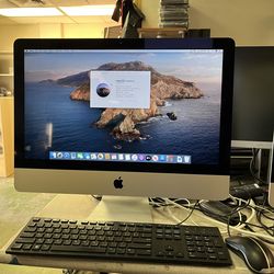 iMac late 2013  21.5 inch I5 @ 2.7  ghz 8GB RAM  1TB flash storage  macOs Catalina Version  10.15.7