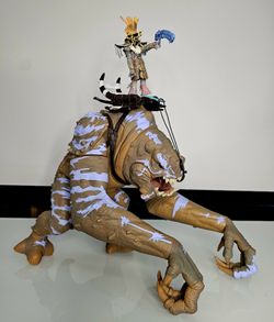 Star Wars Force Unleashed Battle Rancor + Felucian Rider – Target Exclusive