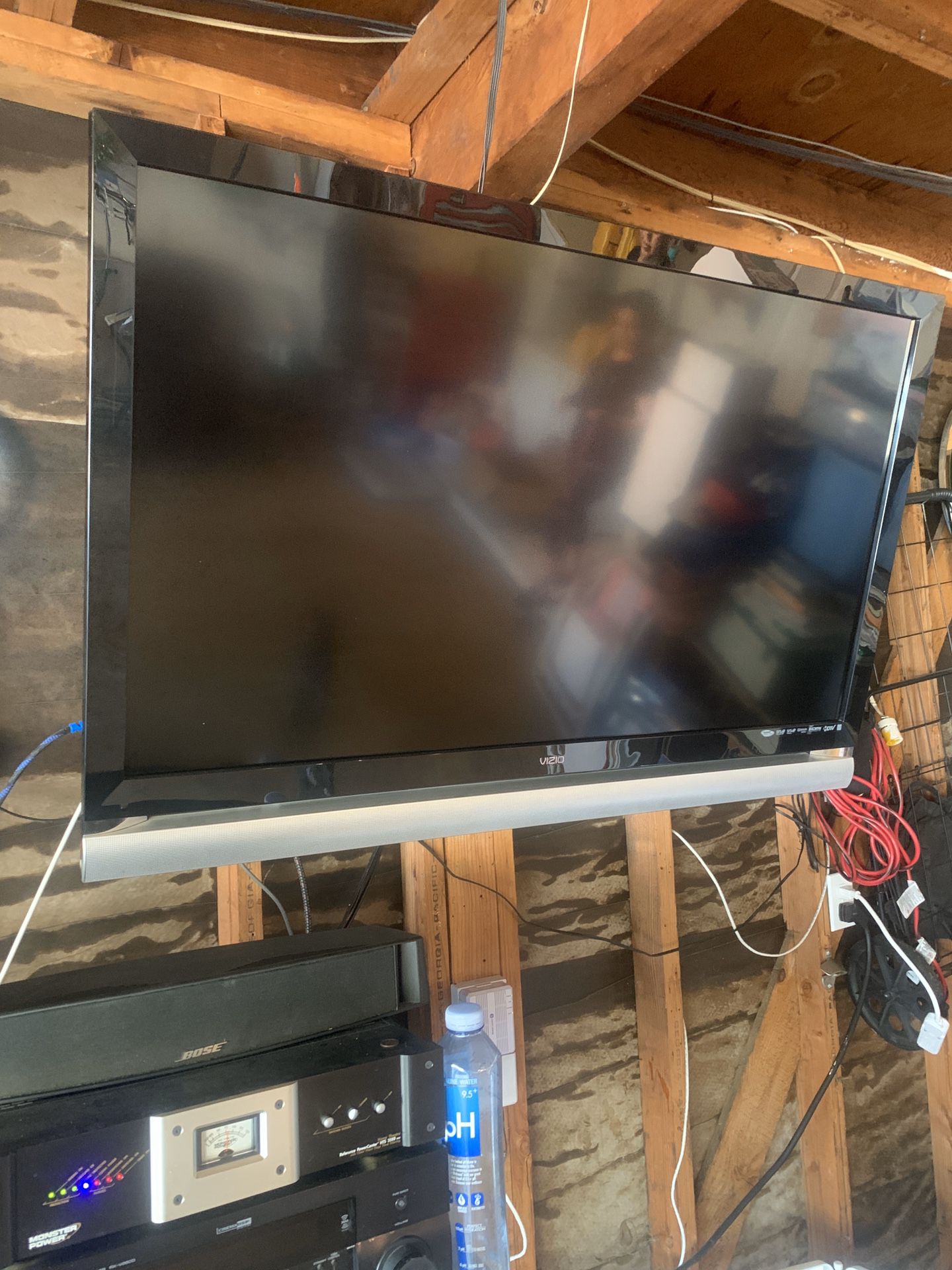 Tv with sound system
