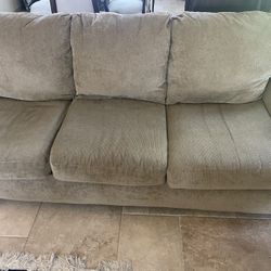 Earth-tone 3 Seat Couch
