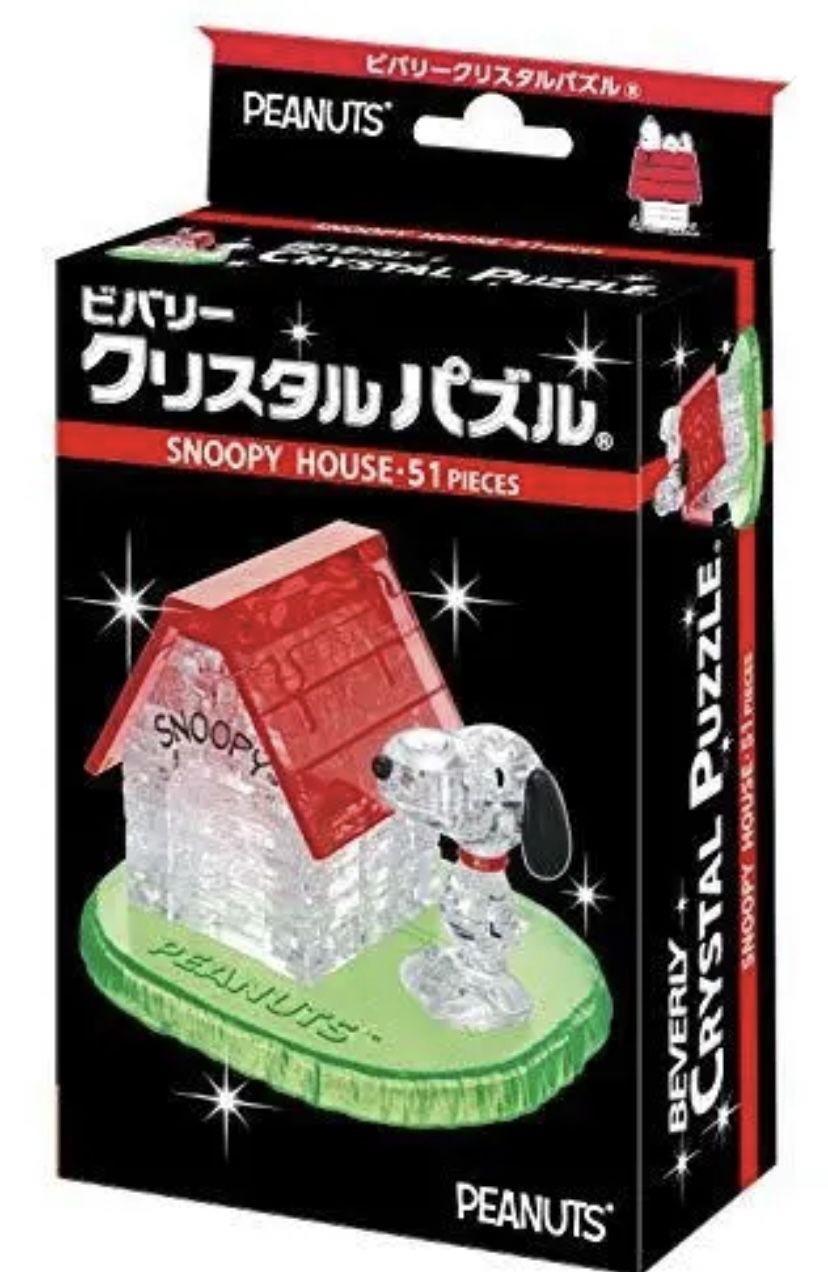 3d crystal snoopy puzzle japanese 