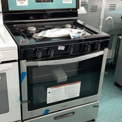 STOVE GAS WHIRLPOOL SS