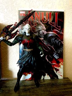 Marvel Legends Knull with comic