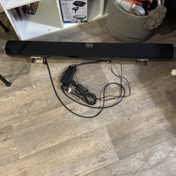 Vizio Soundbar And Subwoofer