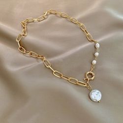 New Valentines Gift Pearl Pendant Necklace