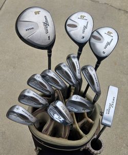13 Piece Jack Nicklaus Golden Bear Golf Club Set with Golf Bag