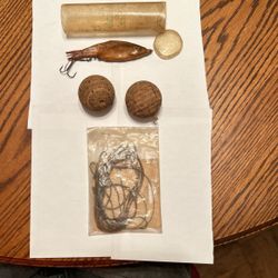 Vintage Fishing Lure And Items