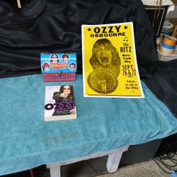 Collectable Ozzy Osborne stuff