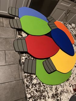 Hand Painted Wooden Christmas Lightbulbs