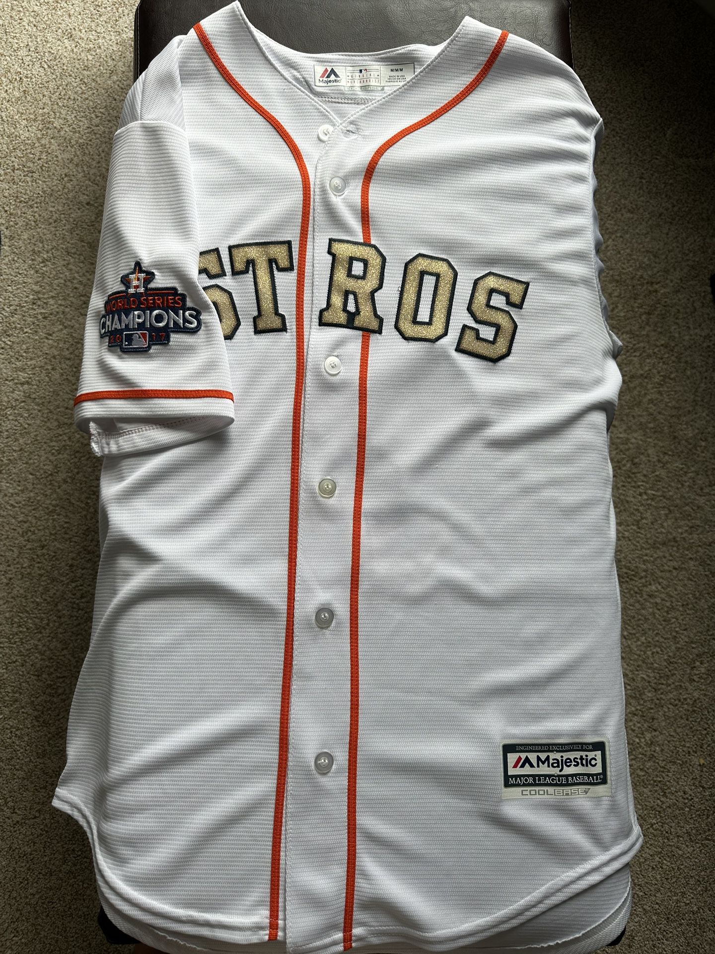 Astros 2017 World Series Championship Jersey for Sale in Denver, CO -  OfferUp