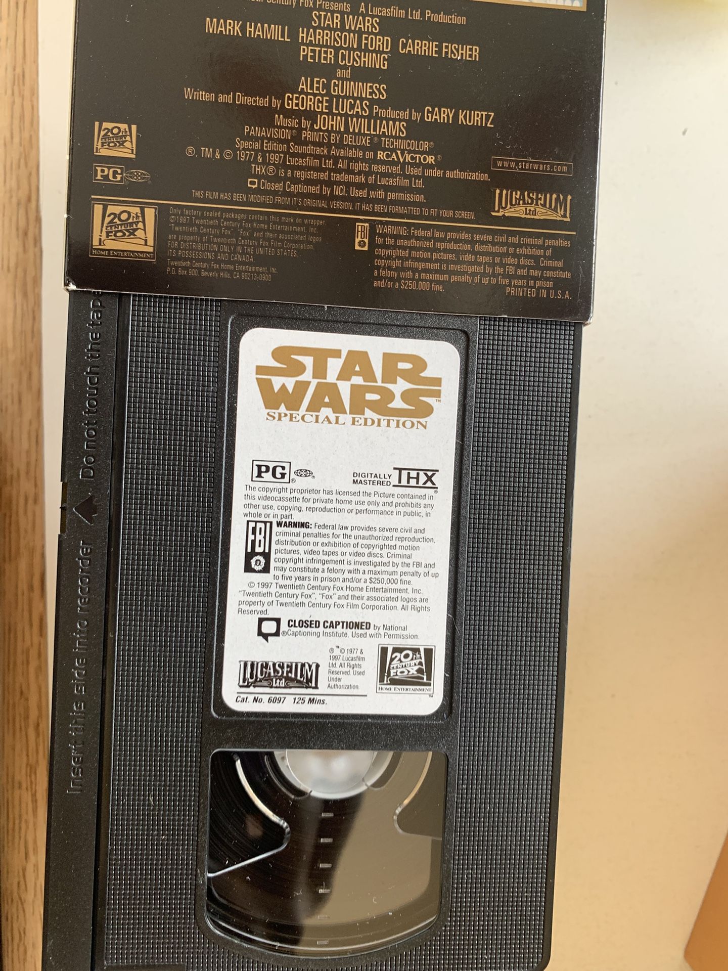 Special Edition Star Wars Trilogy VHS