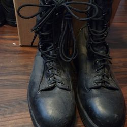 Size 10 Steel Toe WELLCO military Boots