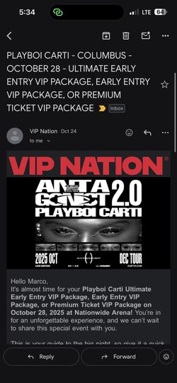 Playboi carti Tickets