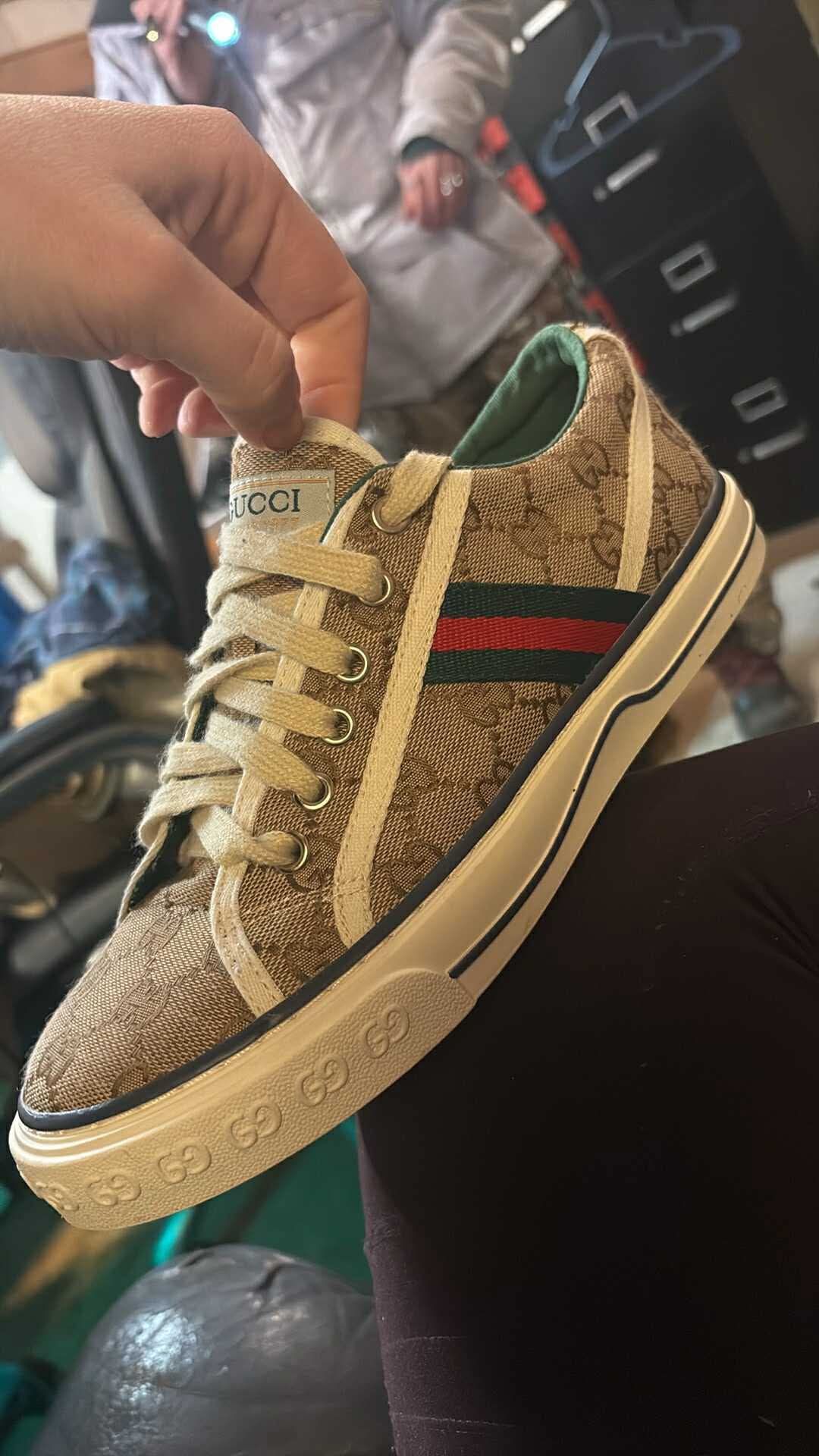 Authentic Gucci Tennis Shoes