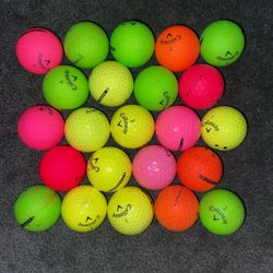 23 Callaway Matte Supersoft Golf Balls