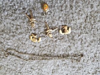 1970s avon charm necklace