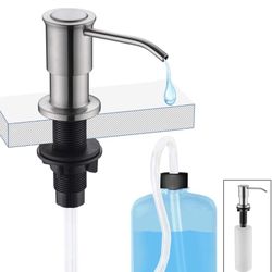 Keonjinn Dish Soap Dispenser Built in Soap Dispenser for Kitchen Sink Counter...