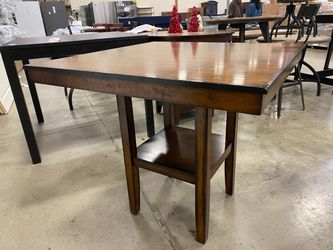 Espresso Finished Bistro Height Dining Table