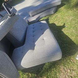 Free gray couch