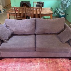 Purple Stanton Sofa