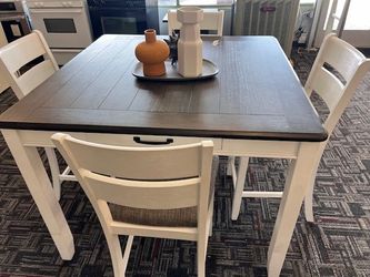 5 PIECE DINING TABLE SET - WE DELIVER 