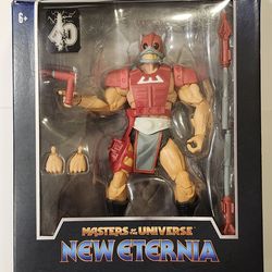MASTERS OF THE UNIVERSE . MASTERVERSE NEW ETERNIA . ZODAC  7 " ACTION FIGURE.