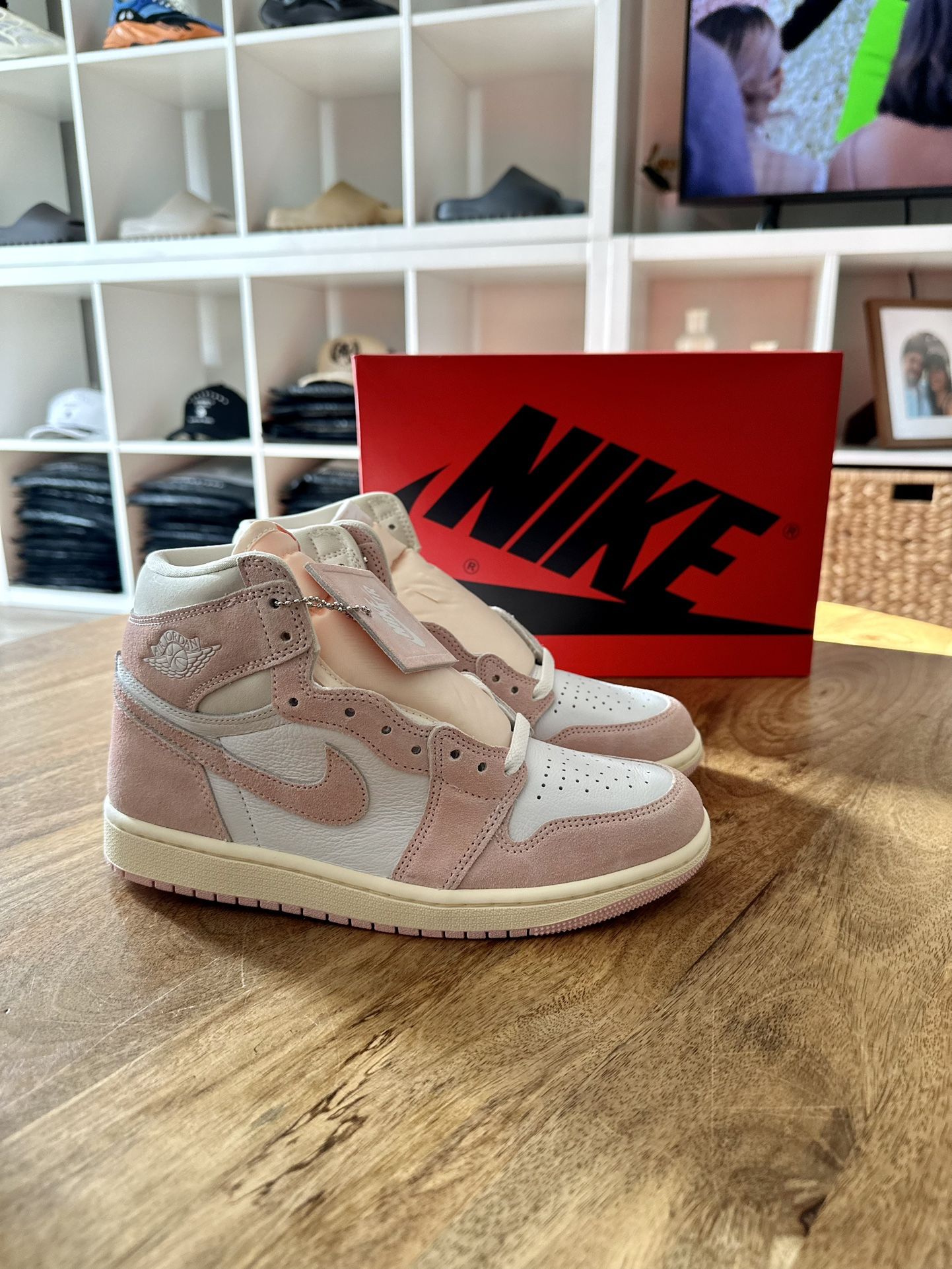 Jordan 1 Washed Pink Size 6.5 & 9.5 Deadstock 