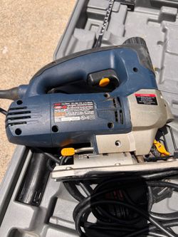 Ryobi orbital scroll jigsaw with laser