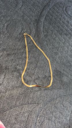 Herringbone necklace