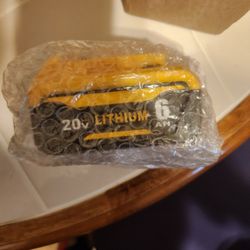 Gen. Dewalt 20v 6ah Battery..New 