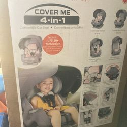 Baby Trend Cover Me 4 In One Car Seat New