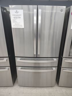 $2199 GE profile 4 door French door with Autofill Pitcher