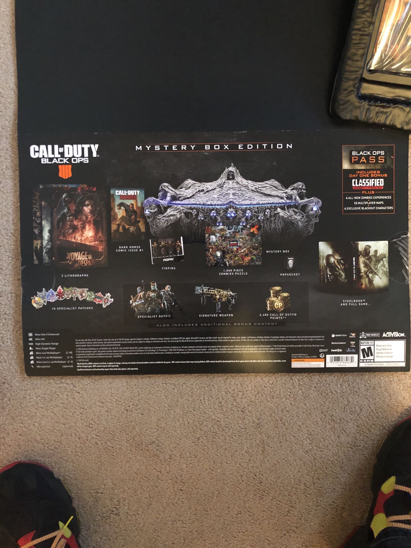 Xbox one black ops mystery box!!! 45 for just the game