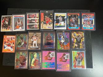 Banger Jordan/Shaq insert lot with other stars