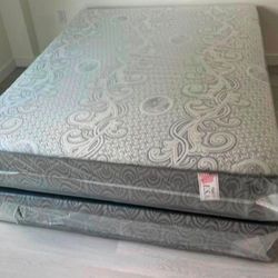 New QUEEN SIZE MATTRESS FREE BOX SPRINGS SET COLCHONES NUEVOS QUEEN SIZE BED SET 