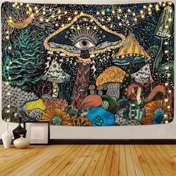 Hippie Mushroom Wall Hanging
