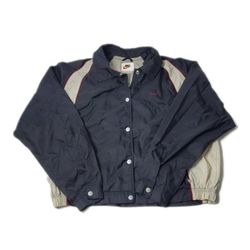 90s Nike Track *YOUTH* Embroidered Jacket