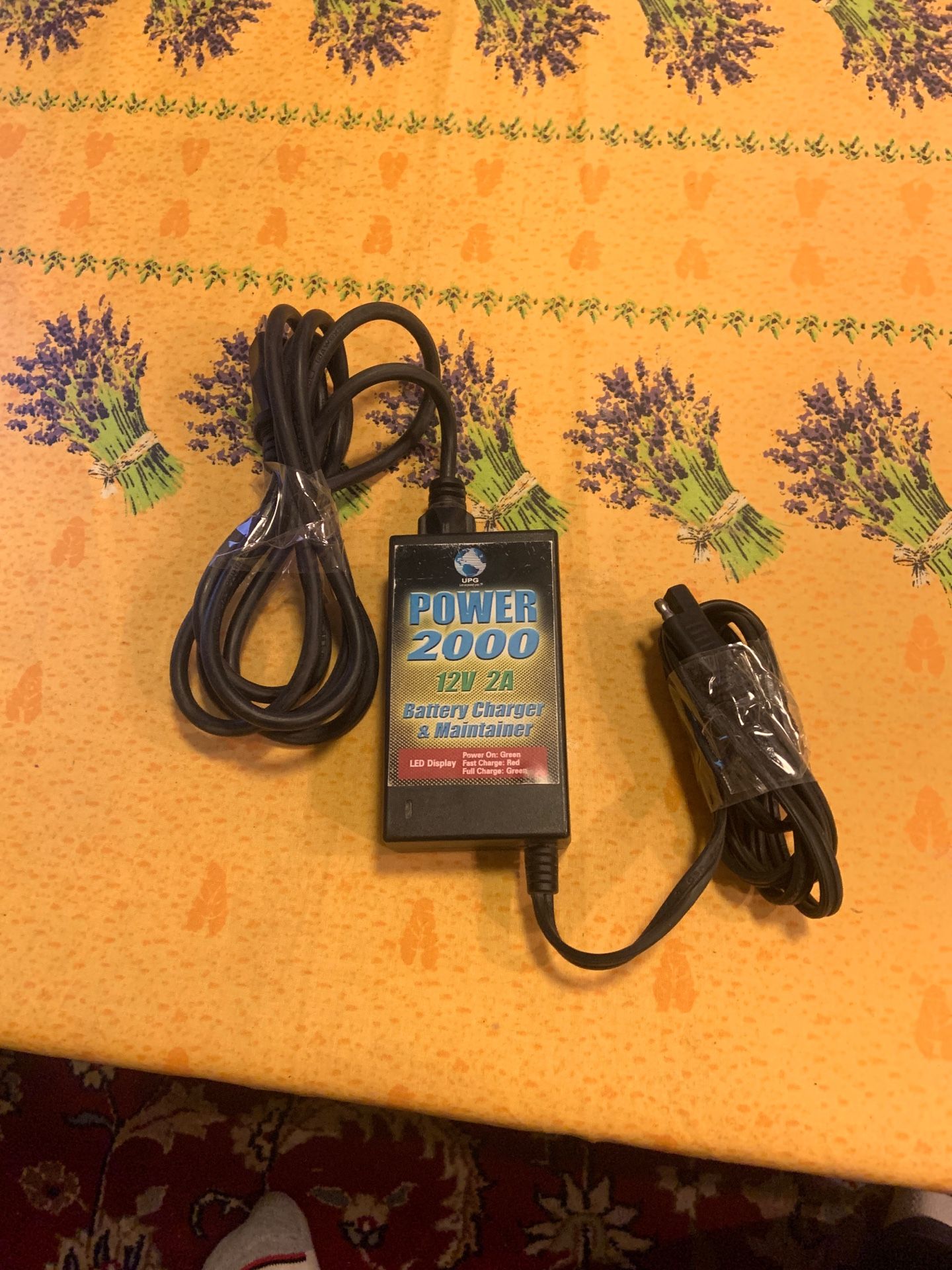 UPG Power 2000 Battery Charger & Maintainer