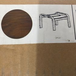 Ikea POANG Ottoman FRAME ONLY, BROWN NEW 101.557.46n