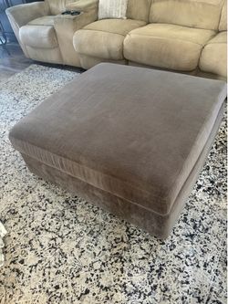 LIVING SPACES OVERSIZED OTTOMAN