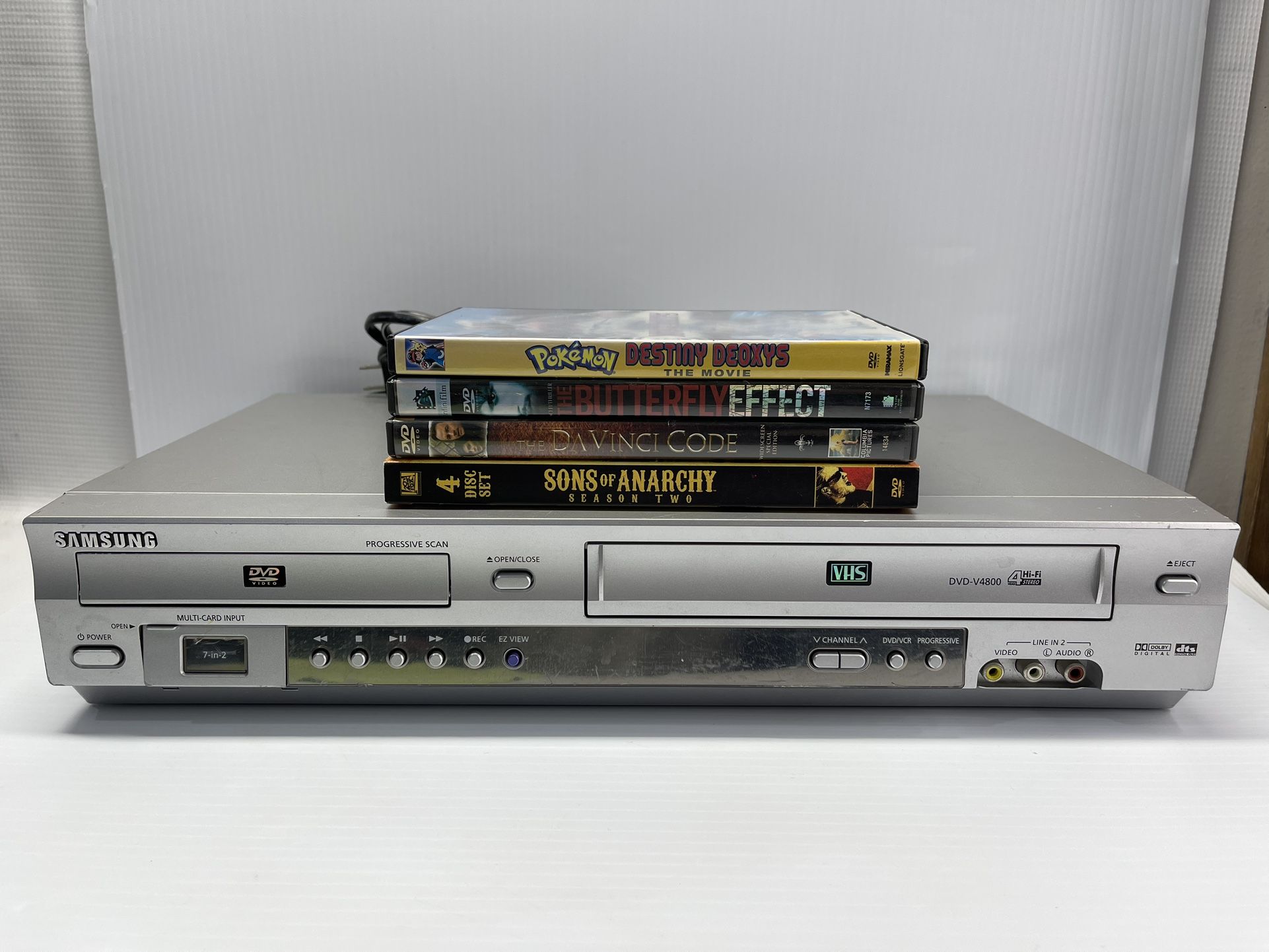 Samsung DVD VHS SD CD MP3 Player Bundle