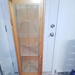 Light Weight Tall China Cabinet Not Free