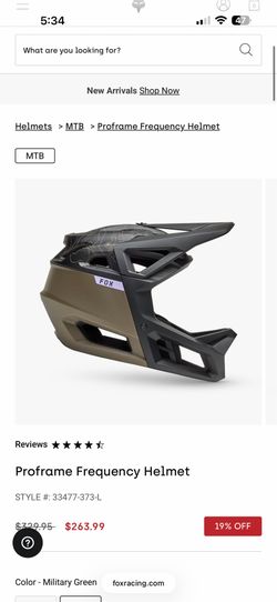 Fox pro-frame brand new