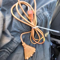 Triple Tap 3 Way Extension Cord 9 Foot 
