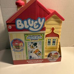 Bluey's Play house Date & Plush Surprise - Find Your Favorite Bluey Plush, Toys for Kids 3-6 Years