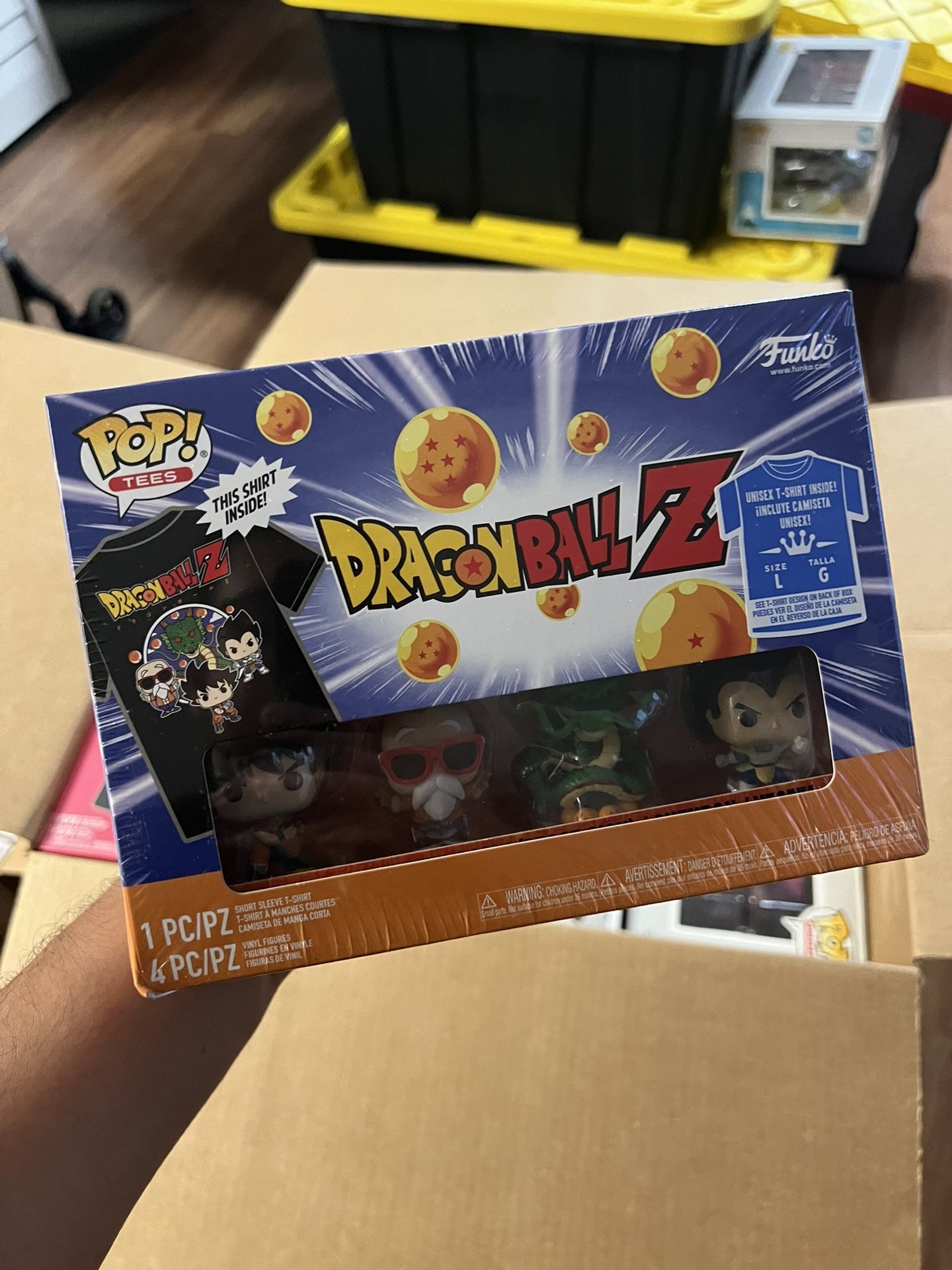 FUNKO Group Up Dragon Ball Z Pocket Pop! and Tee (Large)