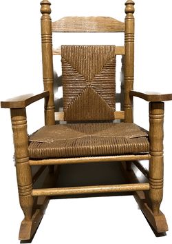 Kids Wooden Rocking Chair