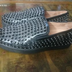 Men’s Christian Louboutin Roller-Boat Spikes.