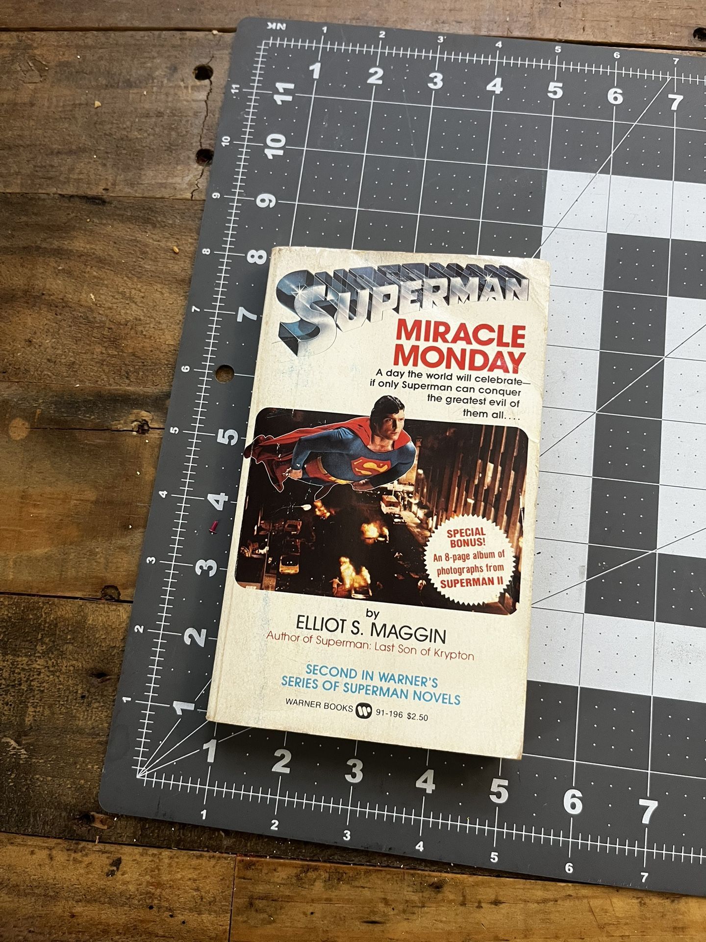 Superman the movie novel with special pictures inside